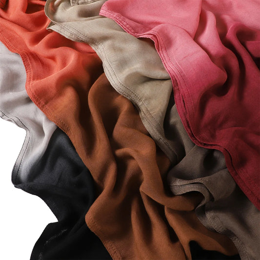 New Ombre Cotton Rayon Hijab Scarf Lady High Quality Wraps And Shawls Musulman Headband Islamic Headscarf Turban Ramadan Islam